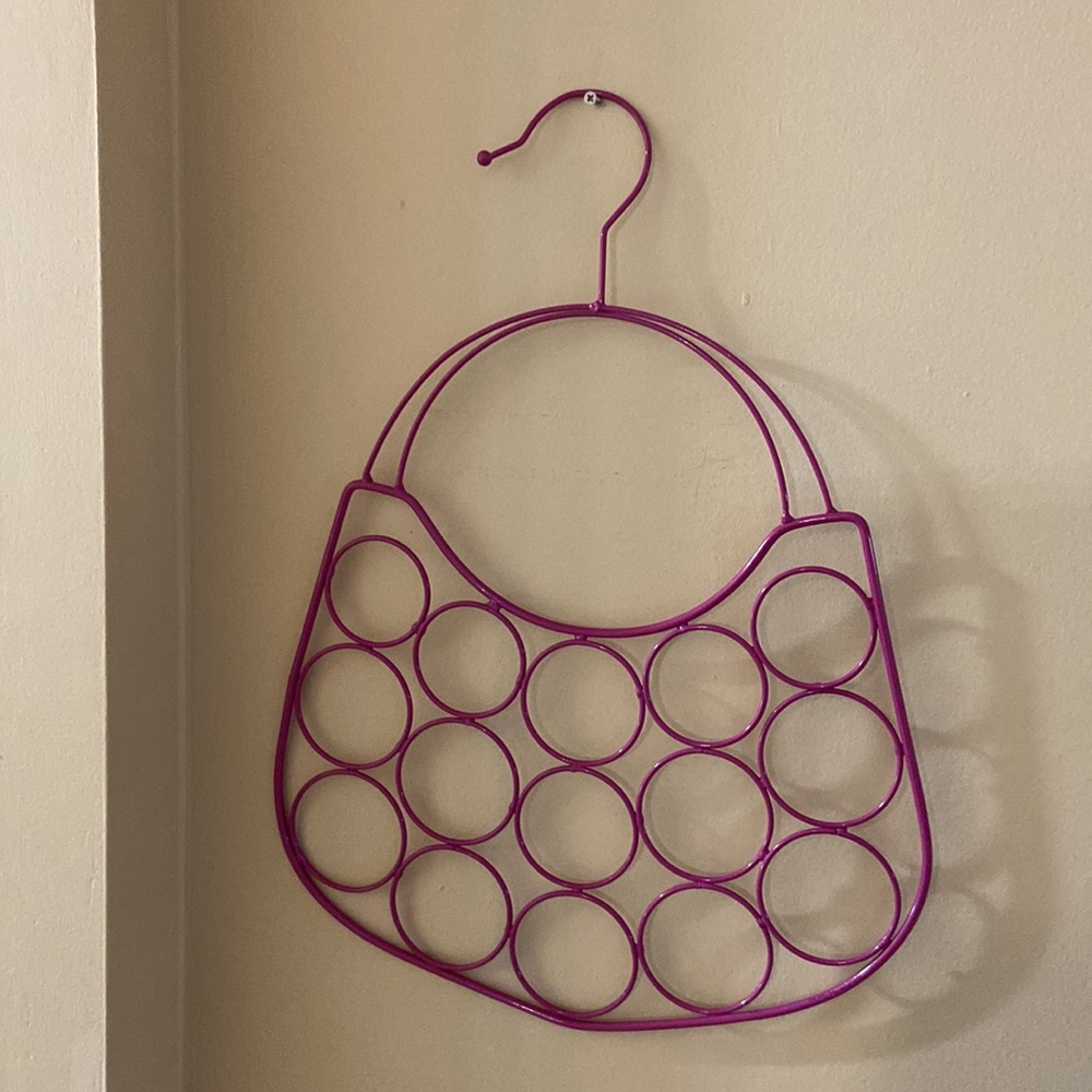 15 loop scarf organizer hanger holder